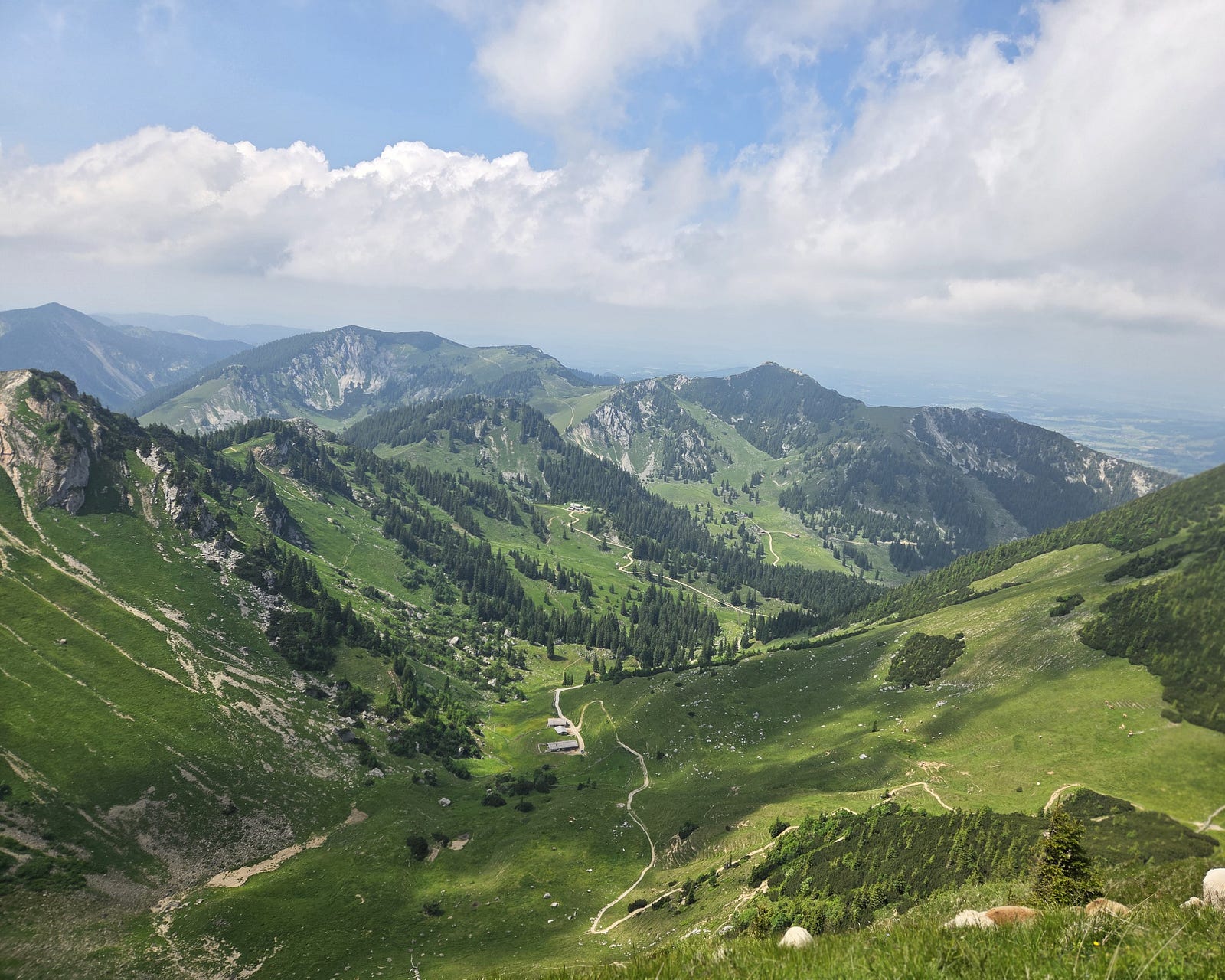 View from the Rotwand summit